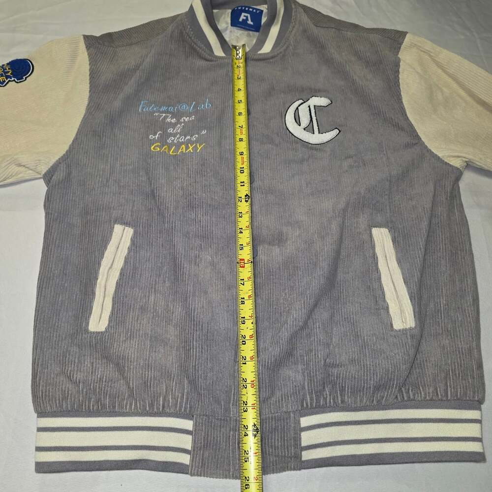 Futemai The Sea Of Stars Galaxy Astronaut Varsity Jacket Size L - Picture 5 of 12